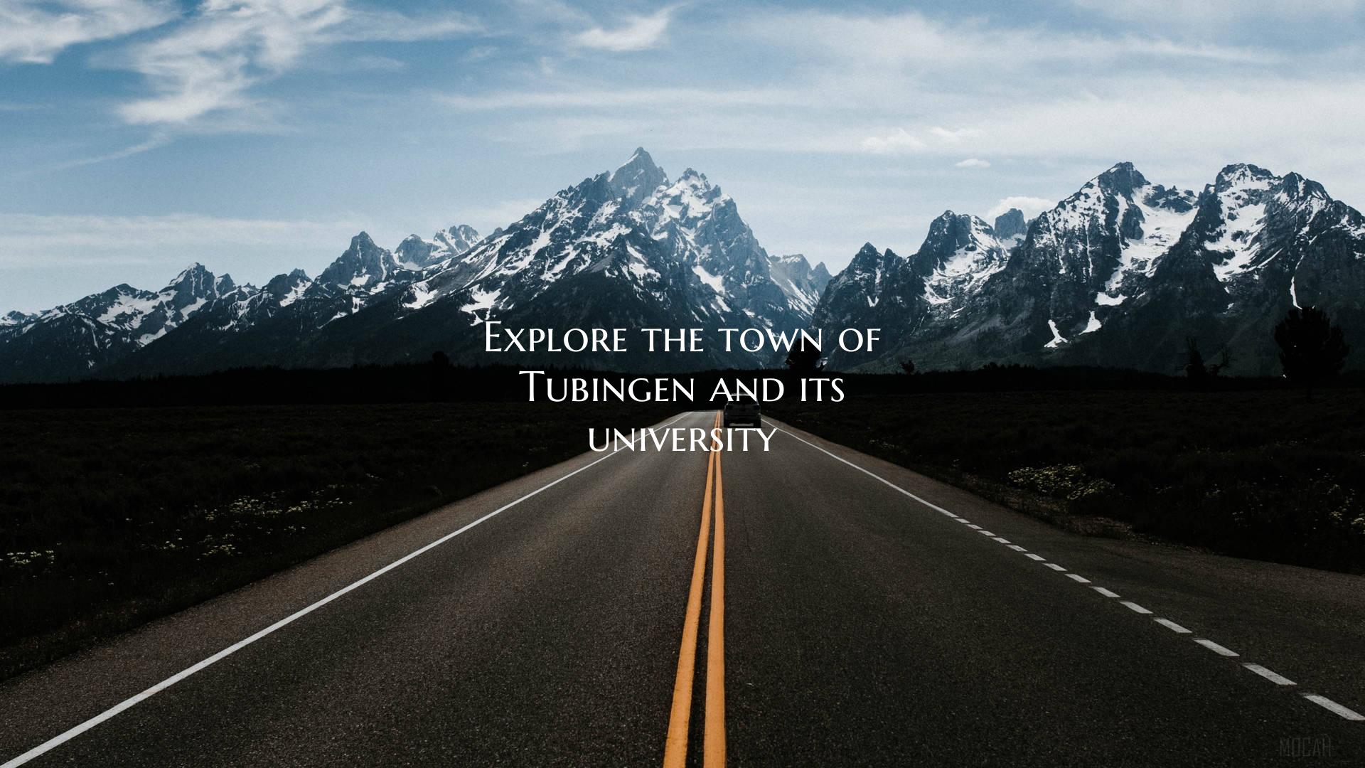 Explore the town of Tubingen and its university